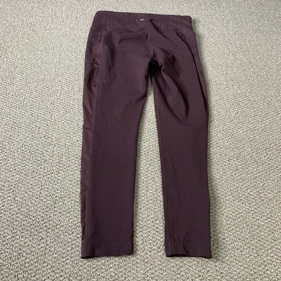 Athleta Womens Leggings Size Small Purple Revelation Splits Pull On Yoga Tights - Picture 5 of 11
